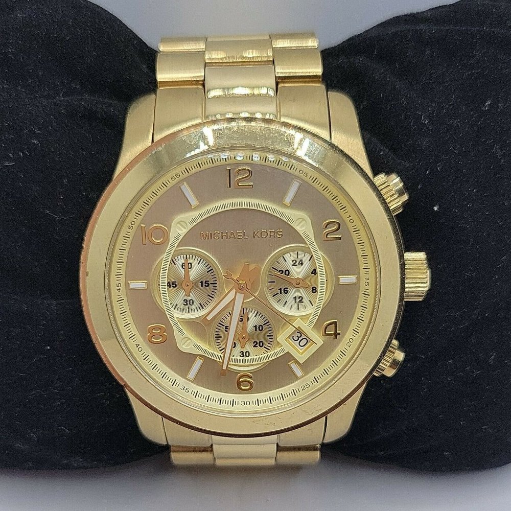 Michael Kors Runway MK8077 Men's Stainless Steel A